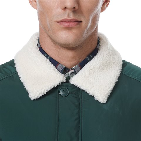 Sherpa collar bomber jacket